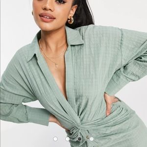 ASOS shirt dress sz 2, NWT